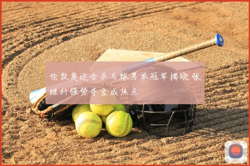 伦敦奥运会乒乓球男单冠军揭晓 张继科强势夺金成焦点